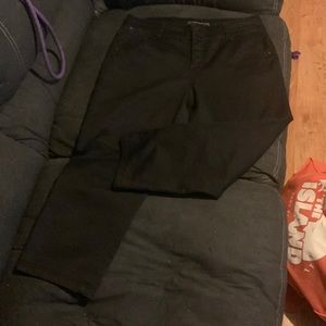 Womens Black Slack